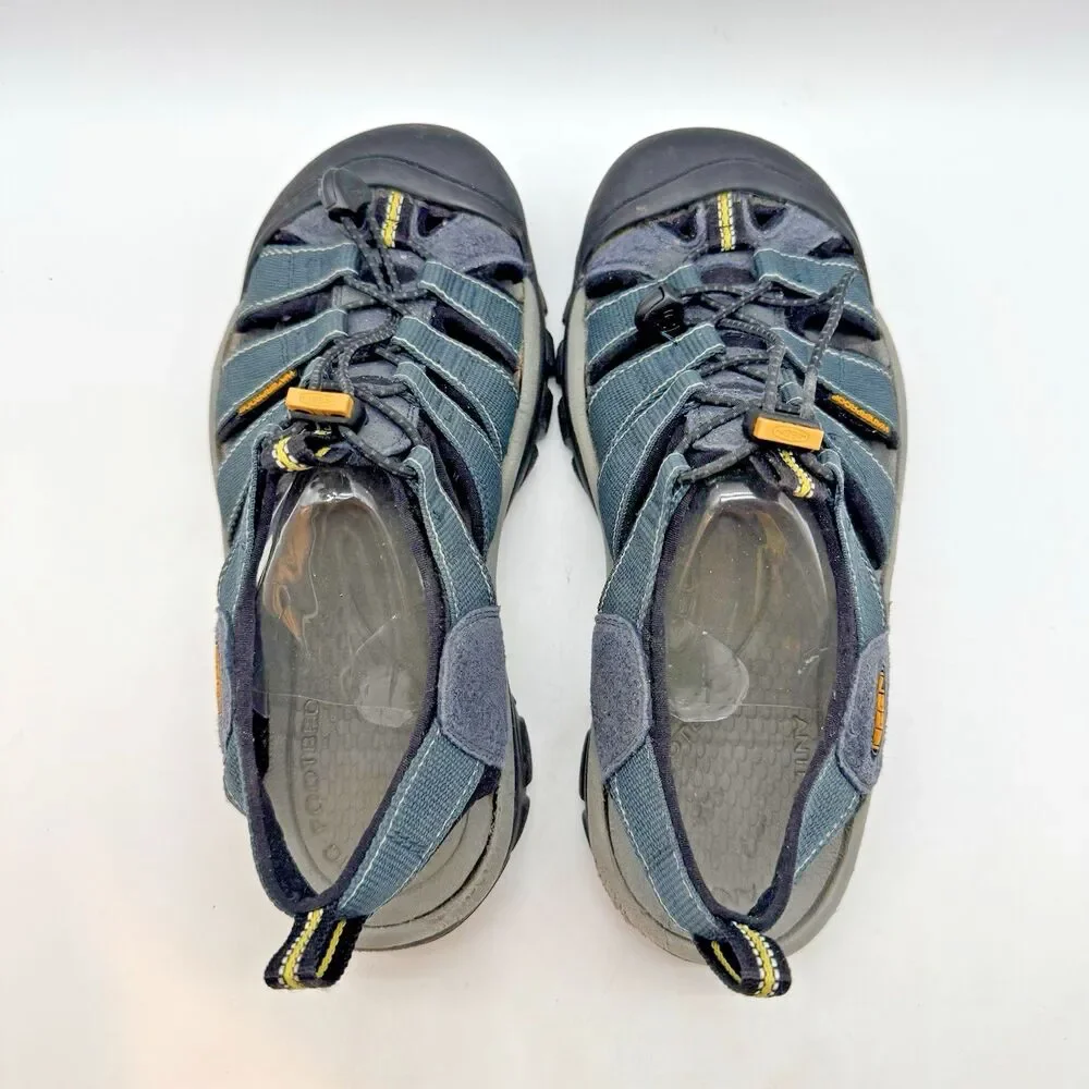 Keen Newport H2 Hiking Sports Sandal Men’s 7 Blue Bungee Waterproof Outdoor Shoe